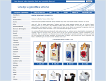 Tablet Screenshot of cheap-discount-cigarettes-online.net